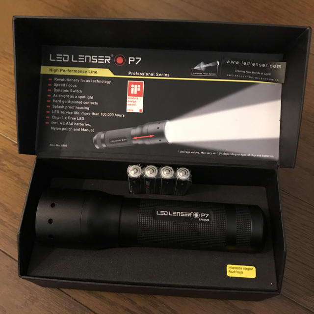 新品未使用 LED LENSER レッドレンザー  P7