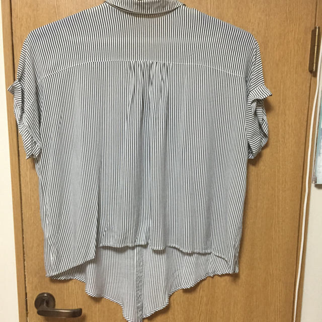 大きいサイズ   4L  フレンチ袖ブラウス レディースのトップス(シャツ/ブラウス(半袖/袖なし))の商品写真