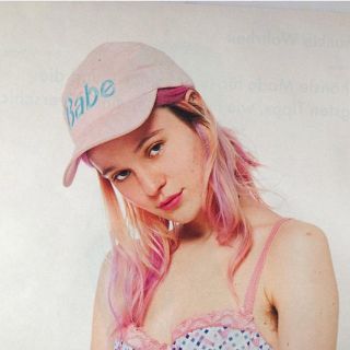 パメオポーズ(PAMEO POSE)のbeaniebabesclub キャップ cannabis 美品(キャップ)