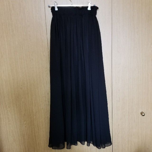シフォン　マキシスカート レディースのスカート(ロングスカート)の商品写真