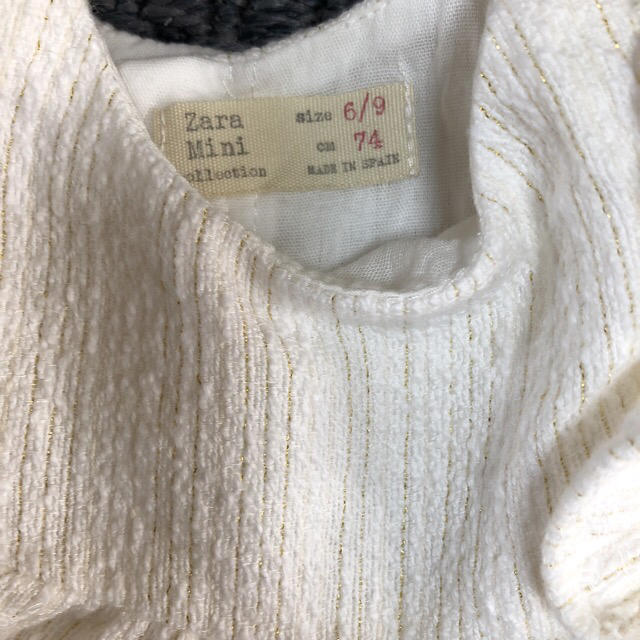 ZARA KIDS(ザラキッズ)のZARA mini ワンピ ベビー キッズ/ベビー/マタニティのベビー服(~85cm)(ワンピース)の商品写真