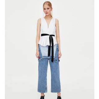 ザラ(ZARA)のZARAベルト付シャツ(シャツ/ブラウス(長袖/七分))