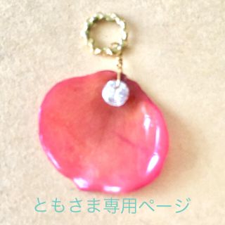 【ともさま専用ページ】本物の花びら♡ネックレスチャーム(チャーム)