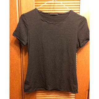 プラダ(PRADA)のPRADA プラダ スTシャツ　黒　ストレッチ　カットソー (Tシャツ(半袖/袖なし))