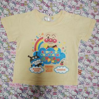 アンパンマン(アンパンマン)のANPANMAN アンパンマン 半袖 Tシャツ 薄黄色(Tシャツ/カットソー)