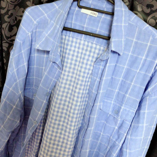 GYDA(ジェイダ)のGYDA♡チェックシャツ レディースのトップス(シャツ/ブラウス(長袖/七分))の商品写真
