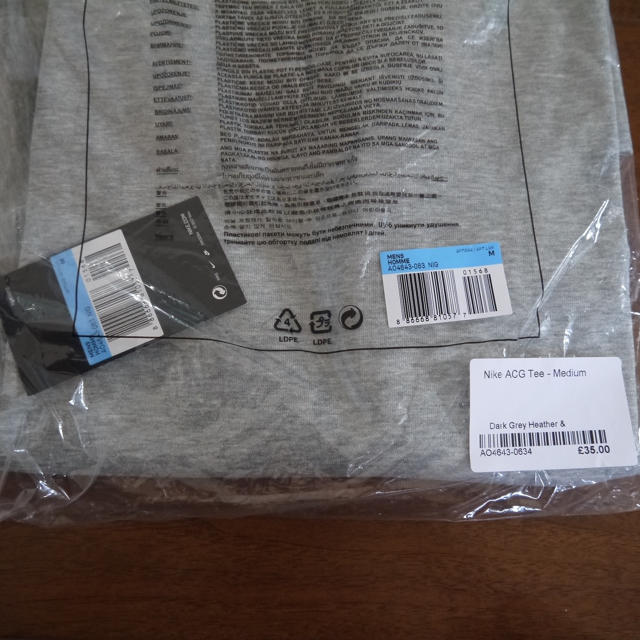 NIKE(ナイキ)のMサイズ NIKE ACG Tシャツ 海外限定カラー  新品 メンズのトップス(Tシャツ/カットソー(半袖/袖なし))の商品写真