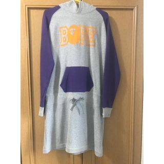 アベイシングエイプ(A BATHING APE)のA BATHING APEワンピース(ミニワンピース)