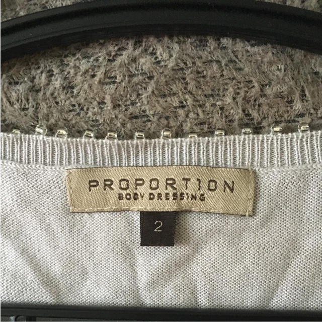 PROPORTION BODY DRESSING(プロポーションボディドレッシング)のニットトップス レディースのトップス(カットソー(半袖/袖なし))の商品写真