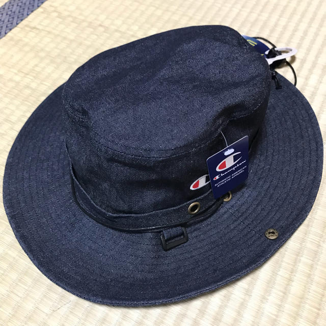 Champion(チャンピオン)の新品 Champion アドベンチャー サファリハット デニム 帽子 日よけ レディースの帽子(ハット)の商品写真