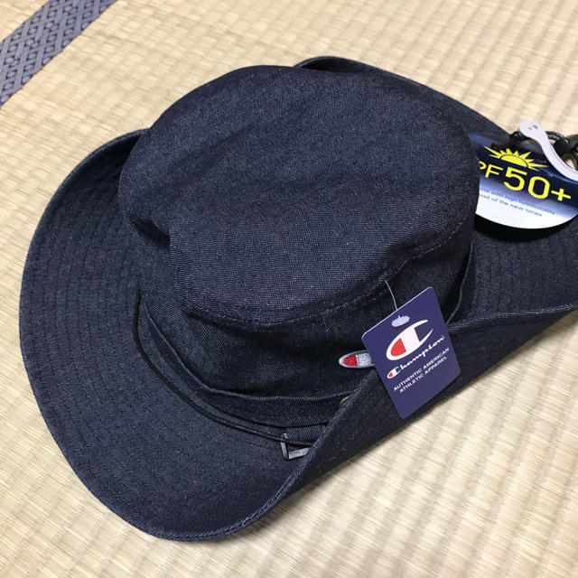 Champion(チャンピオン)の新品 Champion アドベンチャー サファリハット デニム 帽子 日よけ レディースの帽子(ハット)の商品写真