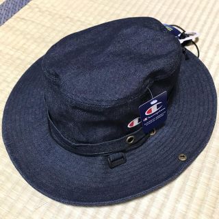 チャンピオン(Champion)の新品 Champion アドベンチャー サファリハット デニム 帽子 日よけ(ハット)