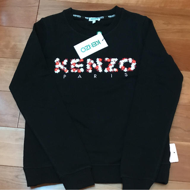 KENZO スウェット　黒　Sサイズ　新品タグ付