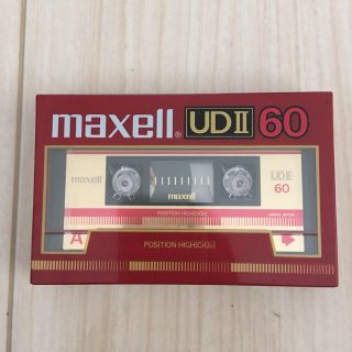 マクセル(maxell)のmaxell UD2 60 ハイポジ ラジカセ 一本(その他)