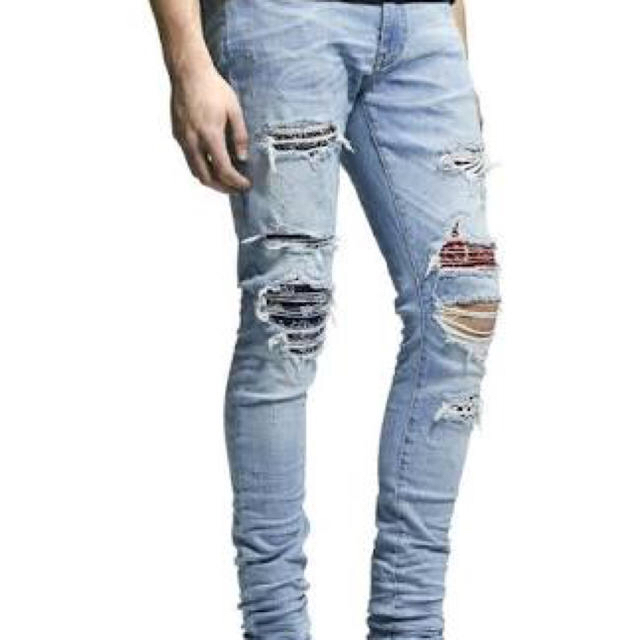 最終決算 AMIRI 激レア 30 size 新品未使用 JEAN PATCH ART デニム