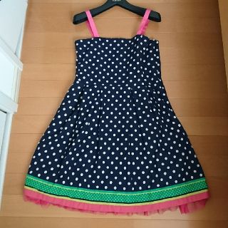 ギャップキッズ(GAP Kids)の☆未使用☆Gap Kids ドットワンピース❤️160(ワンピース)