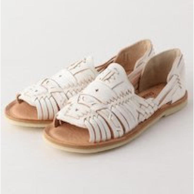 UNITED ARROWS(ユナイテッドアローズ)の CHAMULA レザーオープンテゥサンダル レディースの靴/シューズ(サンダル)の商品写真