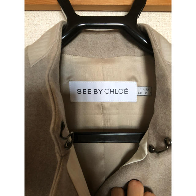 SEE BY CHLOE(シーバイクロエ)のsee by chloe シーバイクロエ コート レディースのジャケット/アウター(ピーコート)の商品写真