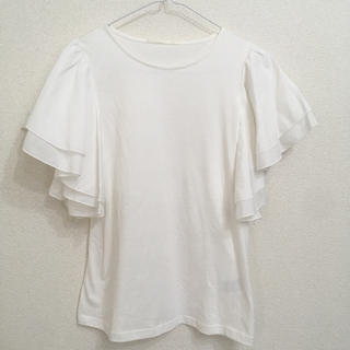 アーバンリサーチ(URBAN RESEARCH)のアーバンリサーチ 肩フリル Tシャツ トップス(Tシャツ(半袖/袖なし))