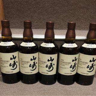 サントリー(サントリー)のサントリー 山崎 ウイスキー 700ml 5本(ウイスキー)