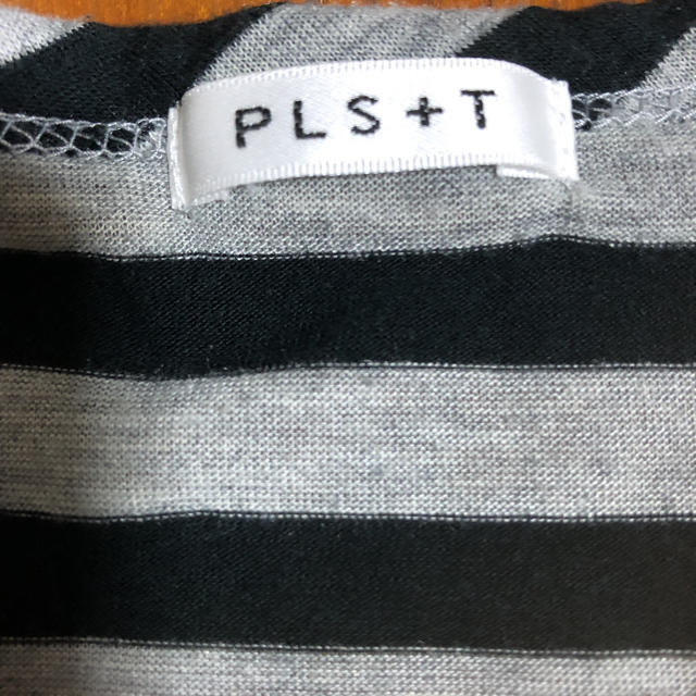 PLST(プラステ)のPLSTボーダーカットソー レディースのトップス(カットソー(半袖/袖なし))の商品写真