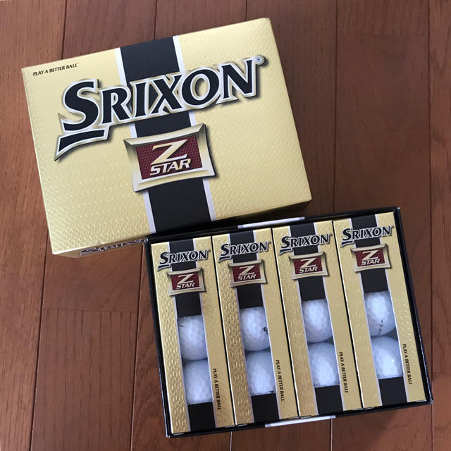 Srixon(スリクソン)のSRIXON スリクソン Z-STAR ゴルフボール 1ダース(12個 ) チケットのスポーツ(ゴルフ)の商品写真