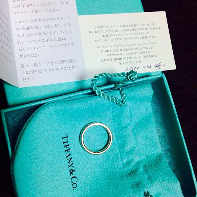 Tiffany & Co.(ティファニー)のティファニー ピンクサファイヤリング レディースのアクセサリー(リング(指輪))の商品写真