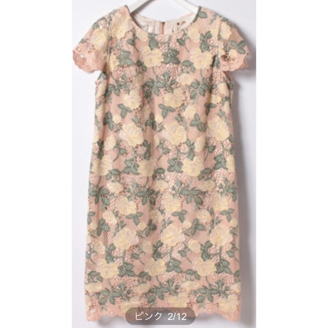 【通販激安】 Rose ローズティアラローズ柄ケミカルレースワンピース ローズティアラ(Lサイズ) - Tiara ひざ丈ワンピース 【通販激安】 Rose ローズティアラローズ柄ケミカルレースワンピース ローズティアラ(Lサイズ) - Tiara ひざ丈ワンピース