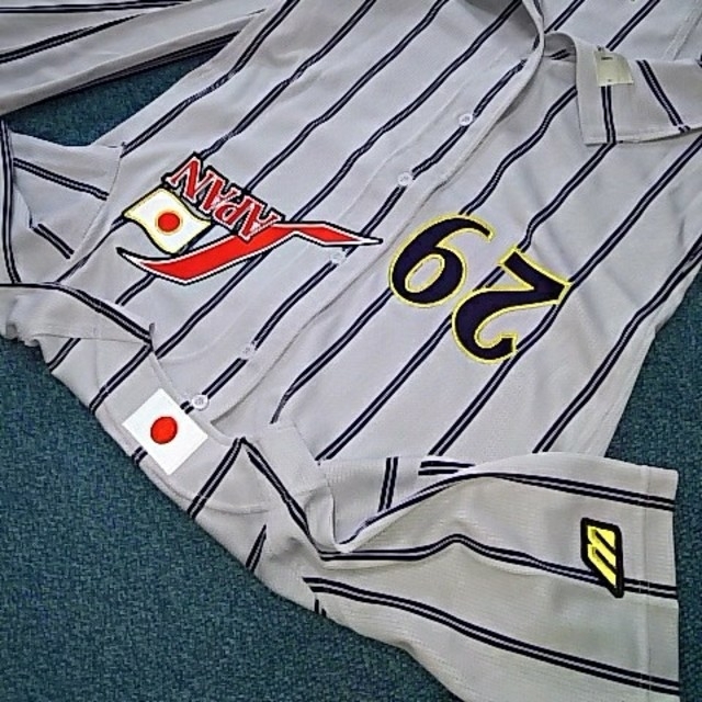 MIZUNO(ミズノ)のＬサイズ 新品 JAPAN 背番号29 ミズノプロ 野球 日本代表 ジャパン スポーツ/アウトドアの野球(ウェア)の商品写真