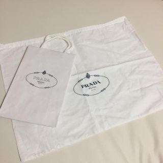 プラダ(PRADA)のプラダショップ袋とショップの布(ショップ袋)