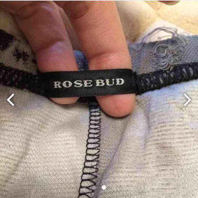 ROSE BUD(ローズバッド)のROSE BUD ダメージレギンス レディースのレッグウェア(レギンス/スパッツ)の商品写真