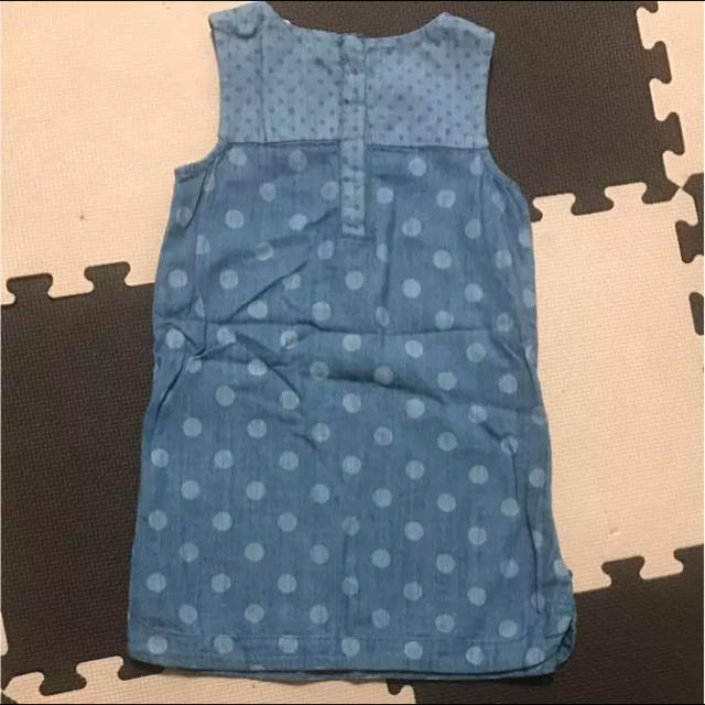 babyGAP(ベビーギャップ)のGap デニムワンピース 110 キッズ/ベビー/マタニティのキッズ服女の子用(90cm~)(ワンピース)の商品写真