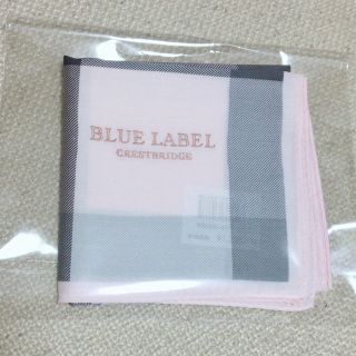 バーバリーブルーレーベル(BURBERRY BLUE LABEL)のBLUELABEL  ハンカチ(ハンカチ)