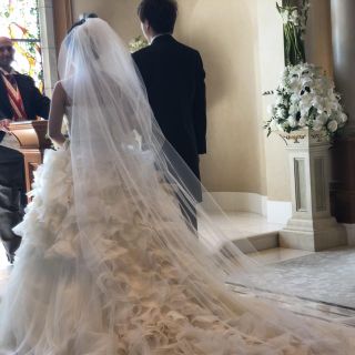 ヴェラウォン(Vera Wang)の専用出品🌸verawang 三段ベール(ヘッドドレス/ドレス)