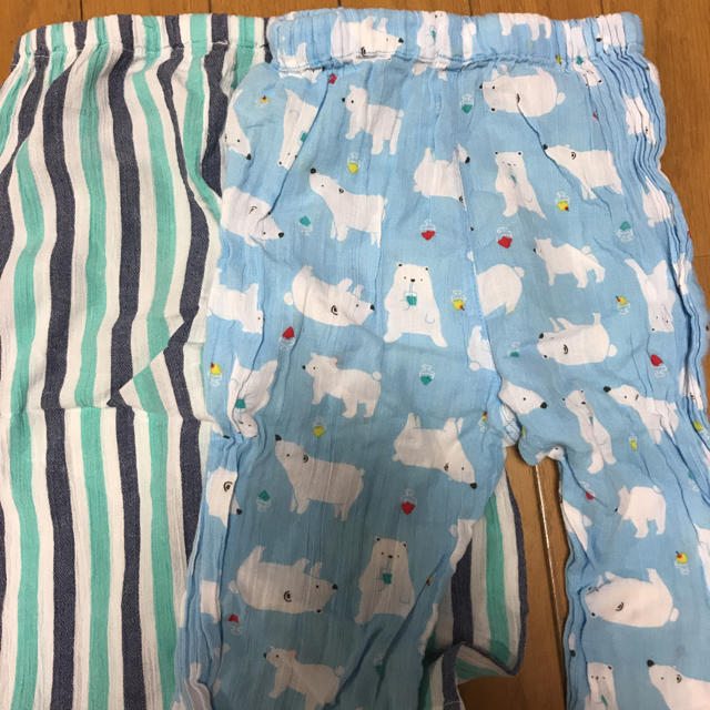 西松屋(ニシマツヤ)のステテコ 2着セット サイズ110 キッズ/ベビー/マタニティのキッズ服女の子用(90cm~)(パジャマ)の商品写真