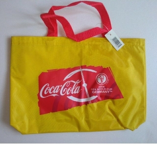 コカコーラ(コカ・コーラ)の未使用　コカコーラ　2006ワールドカップ　トートバック　アフリカ　コカコーラ(応援グッズ)