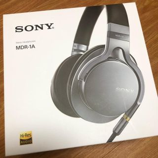 ソニー(SONY)のMDR-1A シルバー sony (ヘッドフォン/イヤフォン)