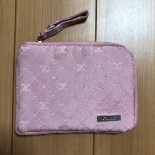 セリーヌ(celine)のセリーヌ celine  ピンク色 ポーチ 小物入れ(ポーチ)