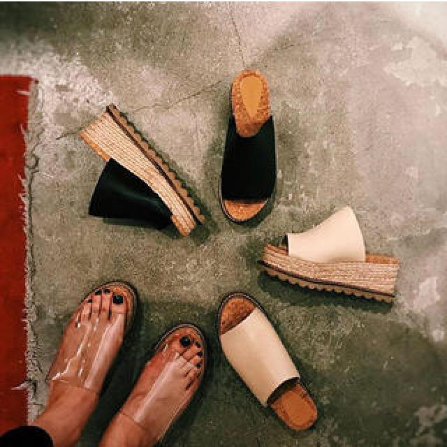 moussy(マウジー)の今季完売☆MOUSSY JUTE SOLE SANDAL☆ジュートソールサンダル レディースの靴/シューズ(サンダル)の商品写真