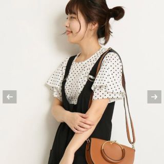 スピックアンドスパン(Spick & Span)の美品♡spickandspan ドット ブラウス(シャツ/ブラウス(半袖/袖なし))