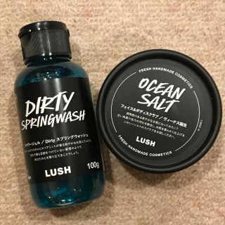 ラッシュ(LUSH)の［たうろすさん専用］【LUSH】未開封 フェイス&ボディスクラブ、シャワージェル(バスグッズ)