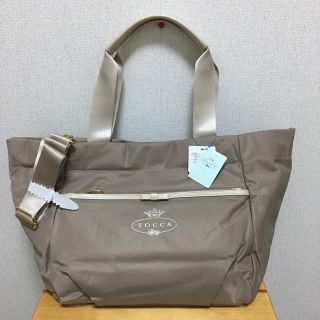 トッカ(TOCCA)のhappy様専用です‼️新品❣️2WAYショルダー TOOCA 大 ベージュ(トートバッグ)