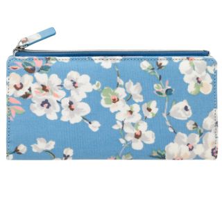 キャスキッドソン(Cath Kidston)のCath Kidson ラージ　フォルデッドカードパースウェルズリーブロッサム(財布)