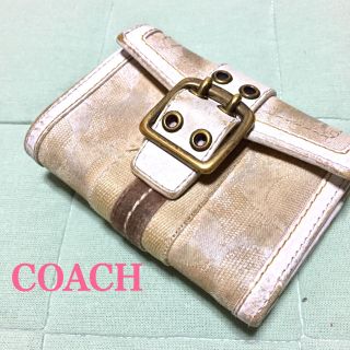 コーチ(COACH)のコーチ　三つ折り財布(財布)