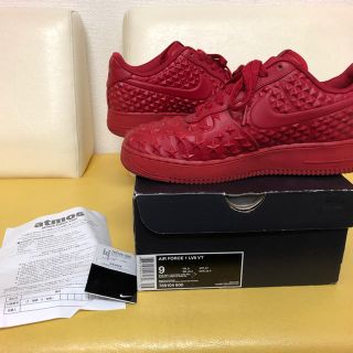 ナイキ(NIKE)のNIKE◆AIR FORCE 1 LV8 VT/27cm/RED(スニーカー)