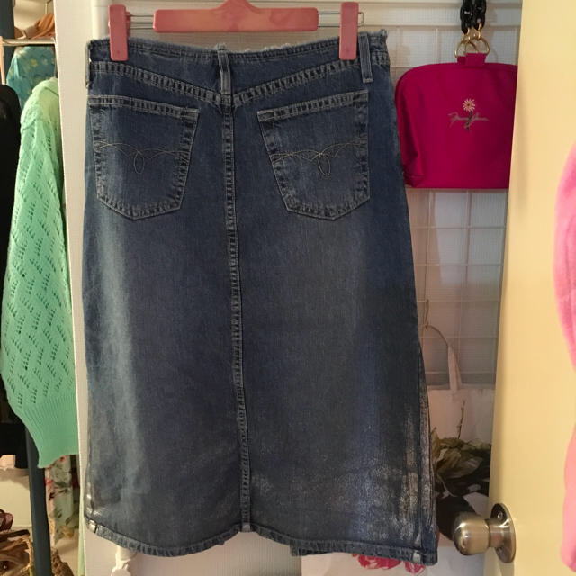 Lochie(ロキエ)の🔻vintage denim skirt👟 レディースのスカート(ひざ丈スカート)の商品写真