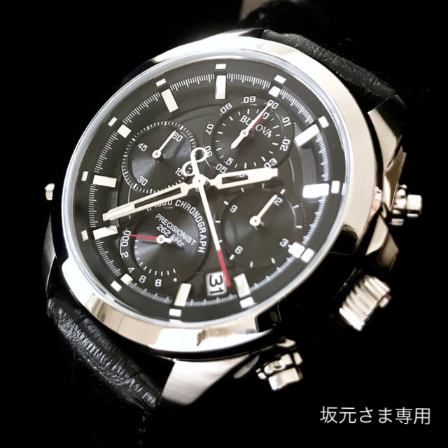 Bulova(ブローバ)のブローバ プレシジョニスト クロノグラフ 96b259 メンズの時計(腕時計(アナログ))の商品写真