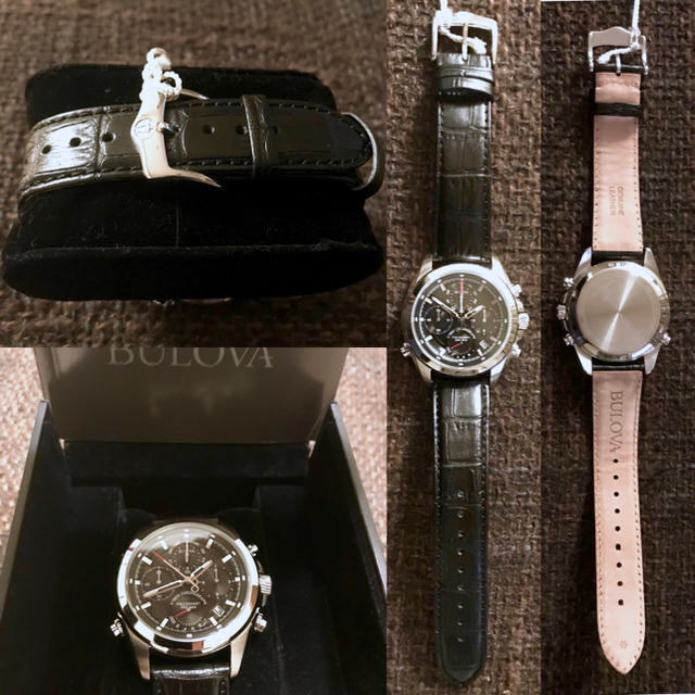 Bulova(ブローバ)のブローバ プレシジョニスト クロノグラフ 96b259 メンズの時計(腕時計(アナログ))の商品写真