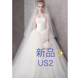 ヴェラウォン(Vera Wang)のVeraWang 新品✨レースバレリーナ VW351135 US2 ヴェラウォン(ウェディングドレス)