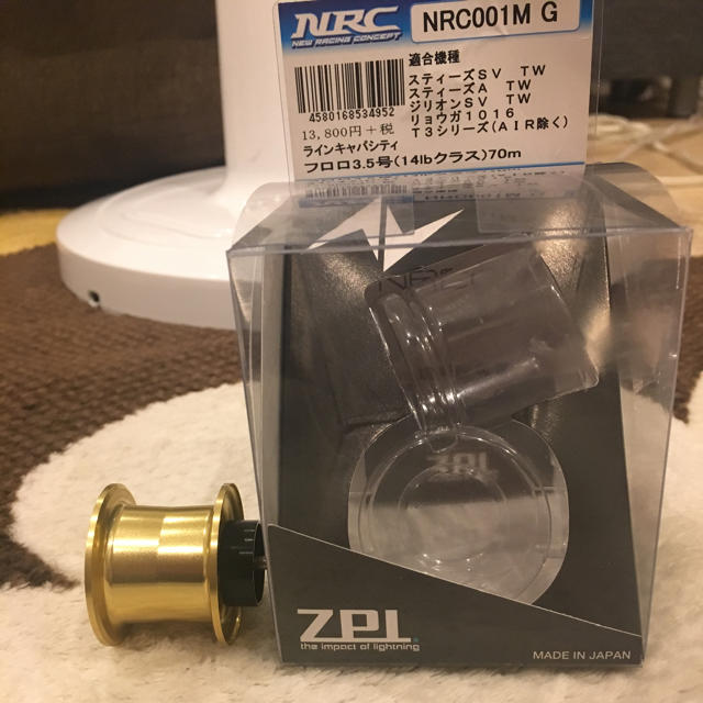 ZPI NRC001M ゴールド 付属品全てありの通販 by ジーザス's shop｜ラクマ